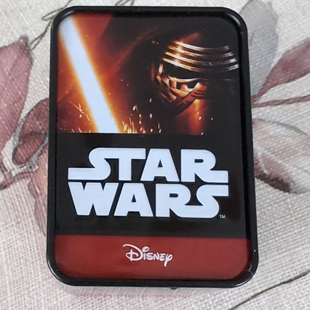 Disney Star Wars Red and Black Tin